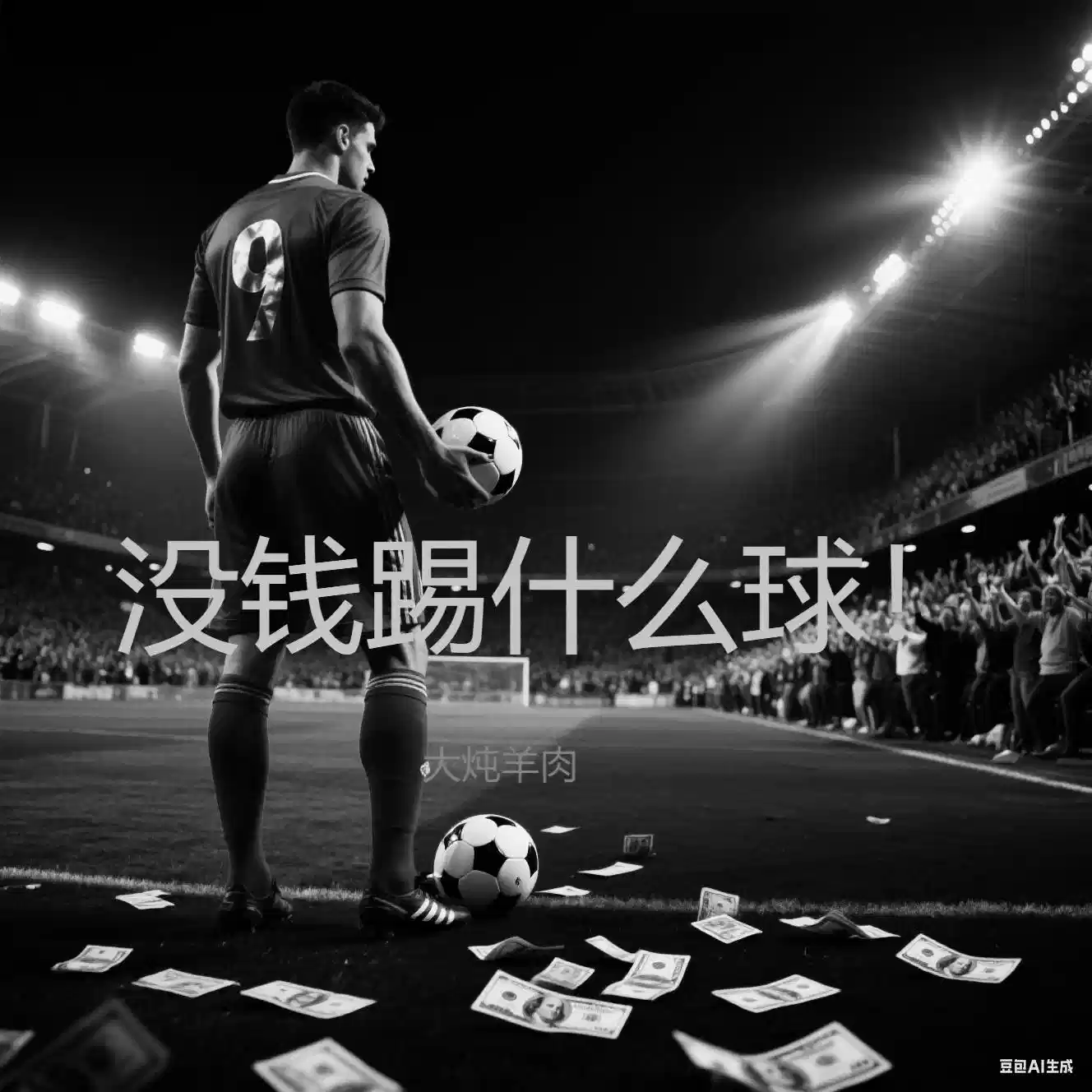 没钱踢什么球！